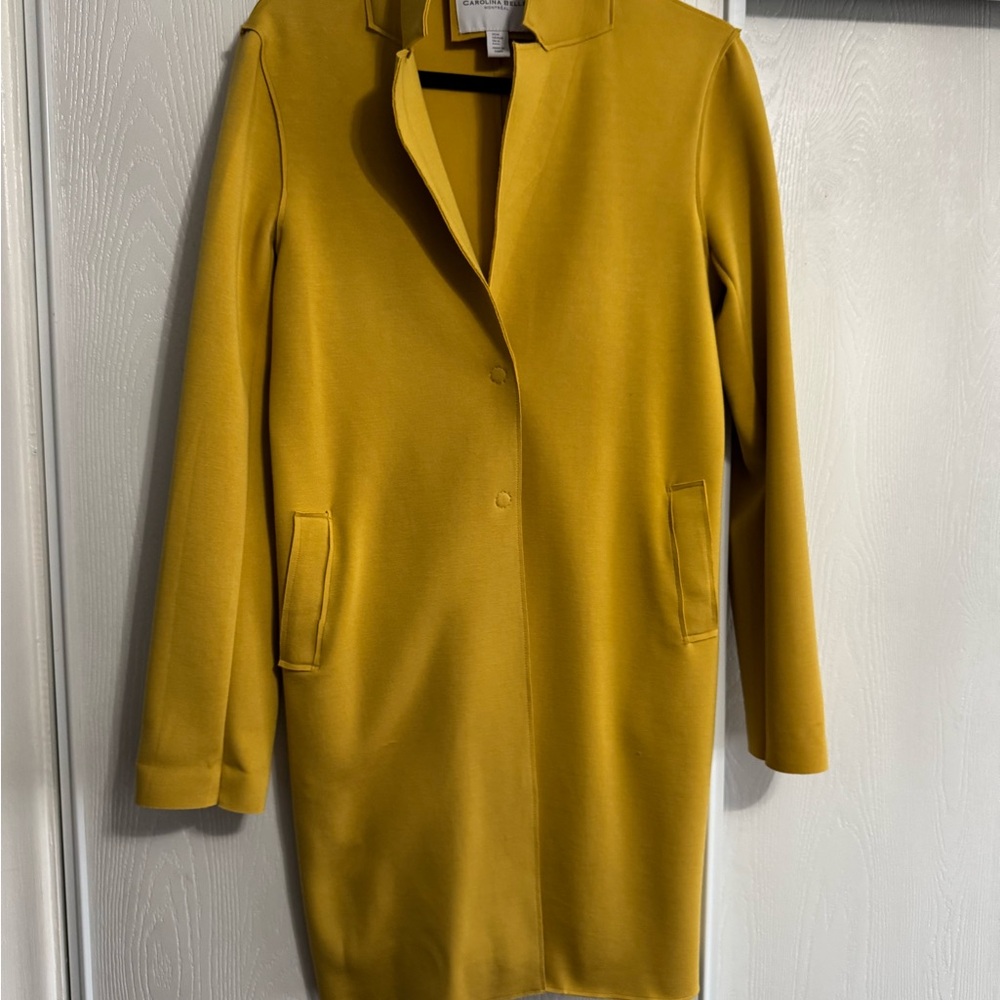 Mustard Yellow Long Coat NEW